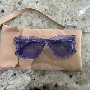 Mille Bobbie brown sunglasses Vogue